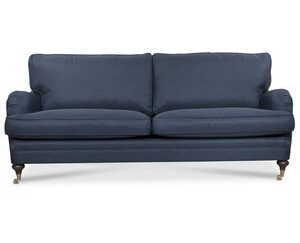 Howard London Premium 4-sits rak soffa - Blå