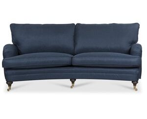 Howard London Premium 4-sits svängd soffa - Blå