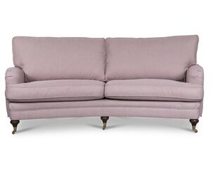 Howard London Premium 4-sits svängd soffa - Rosa