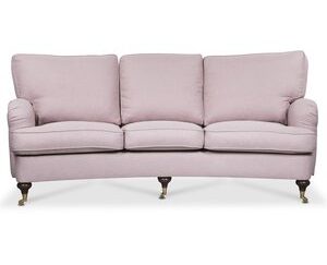 Howard Watford deluxe 4-sits svängd soffa - Rosa