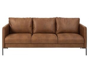 Kingsley 3-sits soffa - Cognac