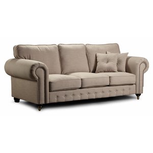 Chester York 3-sits soffa 250 cm - Valfri färg och tyg
