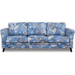 Ekerö 3-sits soffa - Eden Parrot Blue