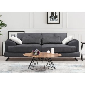 Frido 3-sits soffa - Antracit