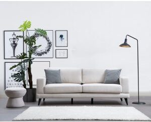 Nordic 3-sits soffa - Beige