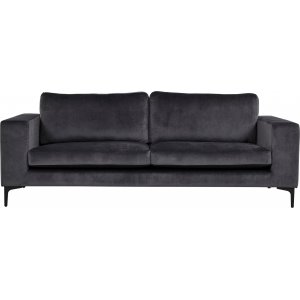 Aspen 3-sits soffa - Mörkgrå
