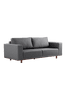 MATARA soffa 3-sits Mörkgrå