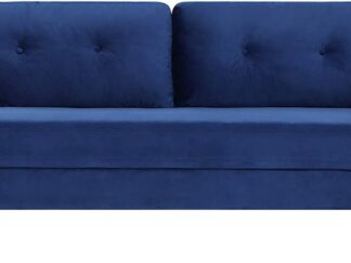 3 -Seater soffa - soffa - blå - 181 x 82 x 86 cm