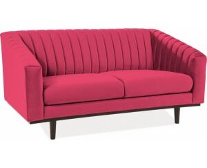 Alden 2-sits soffa - Röd sammet