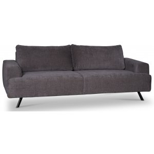 Avondale 3-sits soffa - Mörkgrå