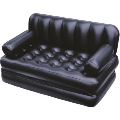 Bestway 5-i-1 uppblåsbar soffa svart