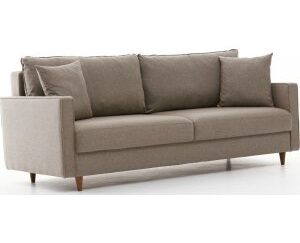 Eca 3-sits soffa - Gräddvit