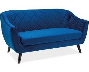 Molly 2- sits soffa - Blå sammet