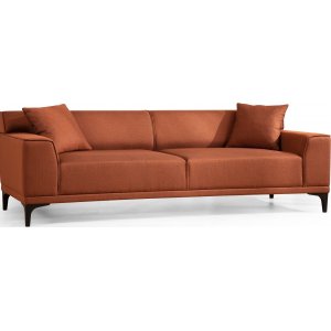 Petra 3-sits soffa - Orange