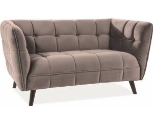 Renae 2- sits soffa - Beige sammet