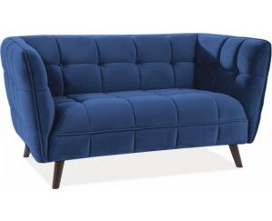 Renae 2- sits soffa - Blå sammet