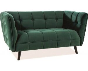 Renae 2- sits soffa - Grön sammet