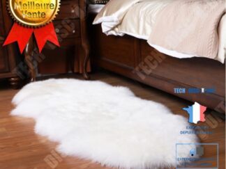TD® Ren ull matta sovrum sängfilt plysch golvmatta långt hår burspråk kudde soffa halkfri kudde