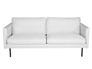 Zoom soffa 2-sits vit.