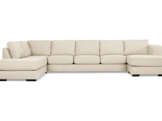 CLARKSVILLE U-soffa Large med Divan Höger Beige