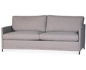 Luka 3-sits soffa med avtagbar klädsel - Ljusgrå